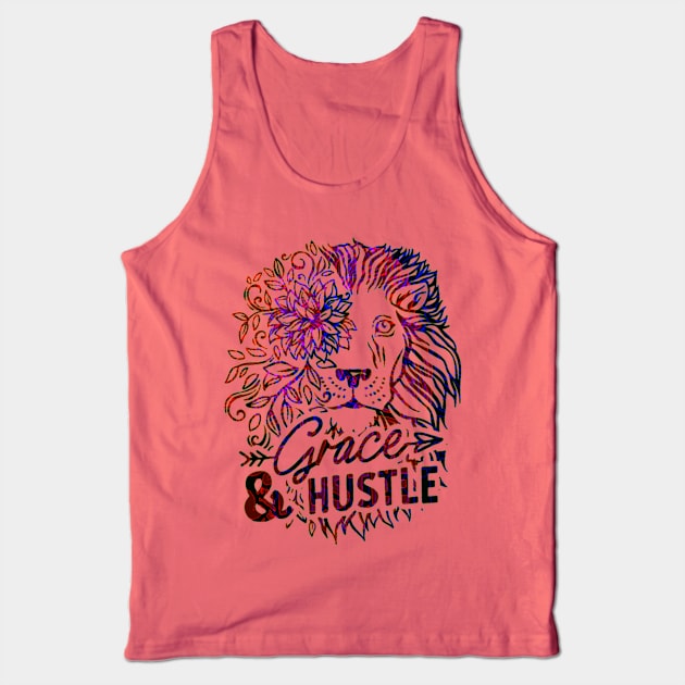 Grace & Hustle (both needed to succeed) Tank Top by PersianFMts